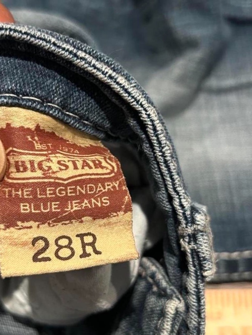 Big Star Women's Blue Bootcut Jeans - Picture 3 of 4
